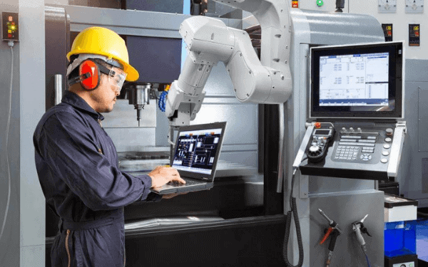 robot in production